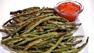 Roasted Green Beans Recipe [upl. by Nnyluqcaj]