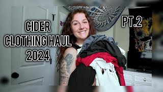 Cider Try On Haul  pt2 [upl. by Latty]