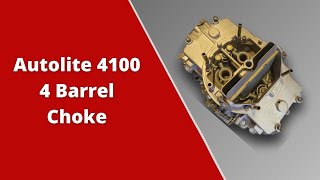 Autolite 4100 4 Barrel Carburetor Choke Circuit [upl. by Animaj]