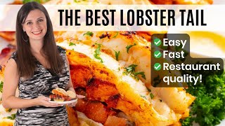 How To Cook LOBSTER TAIL Perfectly Restaurant Quality In 20 Minutes [upl. by Tamah]