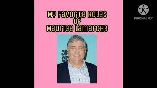 My Favorite Maurice Lamarche Voice Roles [upl. by Frear]