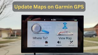 How to Update Garmin GPS Maps 2022 [upl. by Leumel]