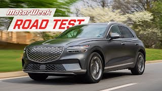 2023 Genesis Electrified GV70  MotorWeek Road Test [upl. by Sirromal751]