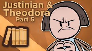 Byzantine Empire Justinian and Theodora  Impossible Burden of Fate  Extra History  Part 5 [upl. by Marge]