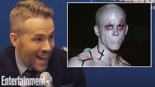 Ryan Reynolds Explains How He Was quotForcedquot To Be In XMen Origins  Entertainment Weekly [upl. by Leicam]