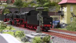 Hilfszug 2x BR 41 mit Hilfszug und Begleitwagen Thomas seine Bahn  Baustelle  42 [upl. by Jehiel]