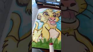 Dont dawdle HURRY UPpopular lionkingartdisneyartistdrawing youngartistartdrawingartist [upl. by Auqinet]