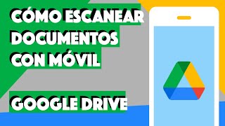 Cómo ESCANEAR DOCUMENTOS desde el MÓVIL con GOOGLE DRIVE 2020 [upl. by Arlon]