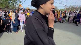 Gravesend Nagar kirtan 2024 Kids demo [upl. by Rosabelle23]