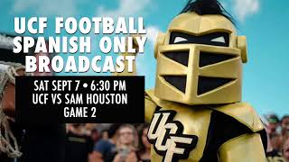 UCF Football Spanish Radio vs Sam Houston [upl. by Nomaj5]