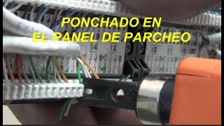 Ponchado en el Panel de Parcheo [upl. by Maddie]