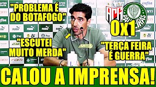 COLETIVA DE ABEL FERREIRA APÓS ATLÉTICO GO X PALMEIRAS [upl. by Juliann]