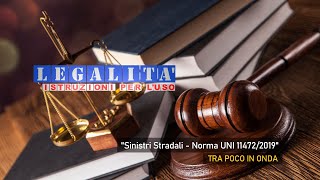 RILIEVO DEI SINISTRI STRADALI NORMA UNI 114722019 [upl. by Xymenes924]