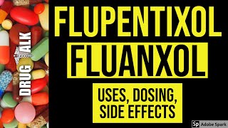 Flupentixol Fluanxol  Uses Dosing Side Effects [upl. by Mcclimans934]