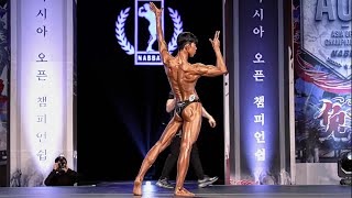 2023 NABBA KOREA AOC 스포츠모델 NO 325 조우혁 개인포징 영상 [upl. by Derzon]