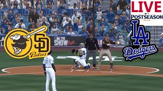 🔴LIVE 🔴San Diego Padres VS Los Angeles Dodgers Envivo  Post SeasonOctober 11 MLB THE SHOW 2024 [upl. by Nelsen195]