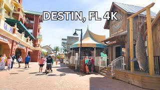 Destin FL 4K  HarborWalk Marina [upl. by Liza]