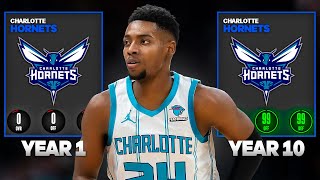 10 Year New Look Charlotte Hornets Rebuild [upl. by Tryck]