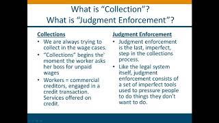 Labor Standards Enforcement Webinar Collection and Settlement Agreements [upl. by Carmelia]