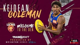 Welcome to the Den Keidean Coleman [upl. by Yaniv]