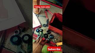 timing chain noiseshortvideo baik mechancial [upl. by Dnalel583]