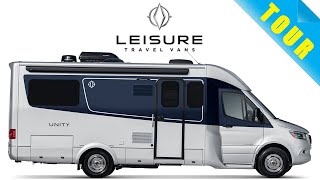 Luxury Class B Leisure Travel Vans 2020 Unity MB Tour Review and Walkthrough [upl. by Pinter]