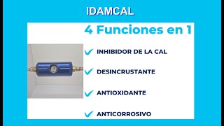 IDAMCAL  Ablandador de la cal SIN Sal Industrial Ni consumo eléctrico  AQUAIDAM [upl. by Cathe]