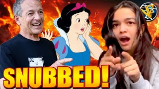 Snow White “F Donald TRUMP”  Disney Earnings Call GHOSTS Rachel Zegler Movie AGAIN [upl. by Zerep267]