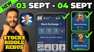 3 Sept X Empire Daily Investment Funds  X Empire Daily Combo Today  Riddle and Rebus of the day [upl. by Jessee377]