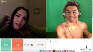 iShowSpeed Pulls Girl On Omegle Using Rizz Edit 😂 [upl. by Weissberg]