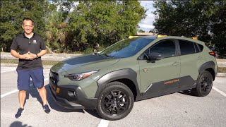 Is the 2024 Subaru Crosstrek Wilderness a better SUV than a Compass Trailhawk [upl. by Veronika360]