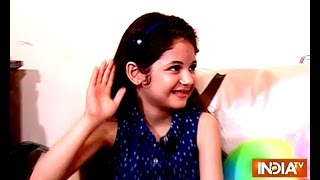 Bajrangi Bhaijaan Harshaali Malhotra aka Munni Exclusively on India TV [upl. by Aimerej]