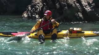 2020 sea kayaking skills  scramble self rescue [upl. by Ivar892]