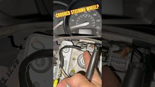 NEED TO ALIGN YOUR STEERING WHEEL [upl. by Asnarepse]