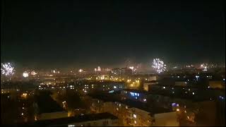 Revelion 2024 Focuri de artificii în cartierele din Ploiești [upl. by Yekciv]