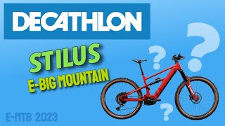 La nuova MTB elettrica Decathlon STILUS EBig Mountain 2023 [upl. by Zelikow872]