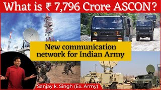 What is ASCON  New communication network for Indian Army  Sanjay K Singh  Shaurya Aur Vivek [upl. by Lear]