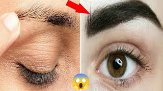 सिर्फ 3 दिन रात में इसे लगालो Eyebrows इतनी घनी ओर लम्बी हो जाएगी Easy Ways to Grow Thick Eyebrows [upl. by Kristo552]