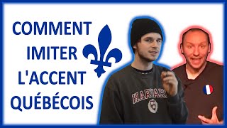 Comment imiter laccent québécois [upl. by Ylaek]