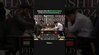 Gukesh Strikes in Style chess shorts GukeshDing [upl. by Kaazi]