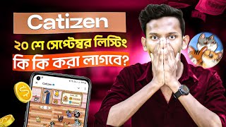 Catizen New Update  Catizen Airdrop Listing Date  Catizen Daily Check in [upl. by Bat]