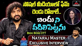 Bigg Boss OTT Nataraj Master Exclusive Interview  BS Talk Show  Mirror TV [upl. by Doowyah]