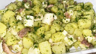 INSALATA DI POLPO E PATATE [upl. by Yendroc]