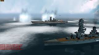 The Sinking of the IJN Yamato and Fuso [upl. by Rosemonde]