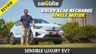 Volvo XC40 Recharge SingleMotor Does It Have The Shock Value  First Drive Review  carampbike [upl. by Ostraw]