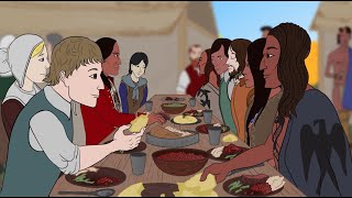 The First Thanksgiving What Really Happened [upl. by Atinehs972]