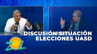 Discusión entre Holi Matos y Lenchy Vargas sobre la situación elecciones UASD [upl. by Rothwell]