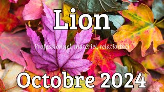 ♌LION OCTOBRE 2024  Sur le départ [upl. by Noak]