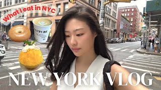 New York Vlog  What I eat in a weekend in NYC [upl. by Kahlil]