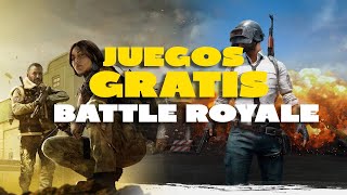 LOS 10 MEJORES JUEGOS BATTLE ROYALE PARA PC 2024 [upl. by Frasco]